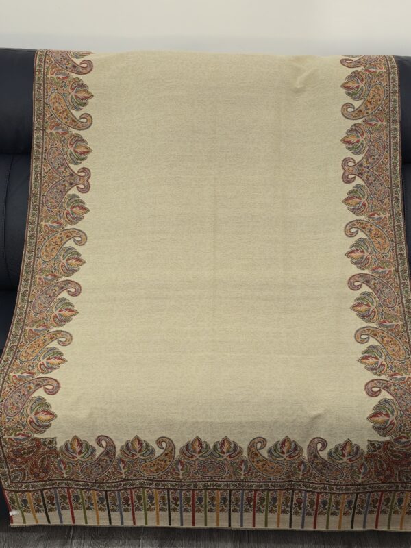 Premium Self printed Pashmina with kani work