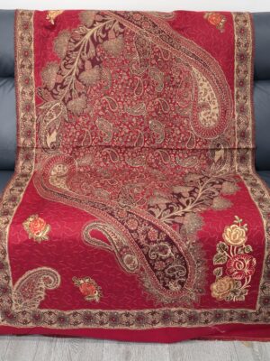 shawl (embroidery and stone work)