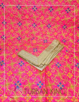 Double Set Rumala Sahib - Teal square