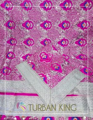 Double Set Rumala Sahib - Hot pink blue
