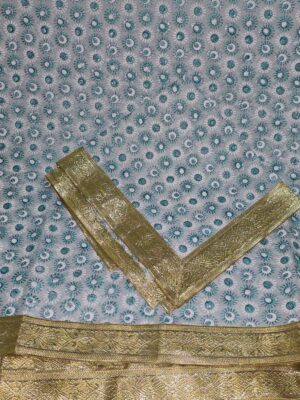 Double Set Rumala Sahib - Cotton dark teal