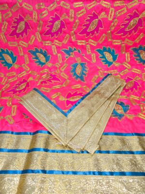 Double Set Rumala Sahib - Coral pink