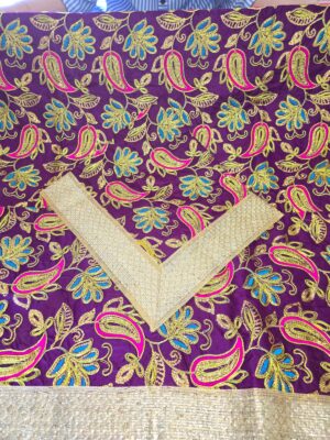 Double Set Rumala Sahib - Ambi Dark purple