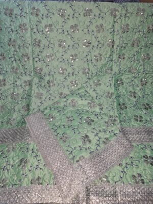 Double Set Rumala Sahib - Light mint silver